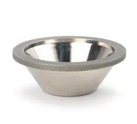 Disco de corte de copa de muela de diamante CBN de malla 80-600 for cortador de fresado, accesorio afilador de carburo de tungsteno, 1 unidad(240 Mesh)