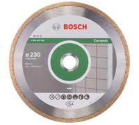 Disco de corte de diamante cerámico profesional BOSCH - 230 x 25,40 x 1,6 x 7 mm - Con anillo reductor