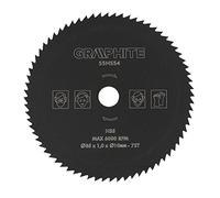 Disco de corte de hoja de sierra HSS, herramientas de corte de rueda de 72T 85 mm x 10 mm cuchillas circulares rueda de disco de corte de hoja para corte de madera y metal