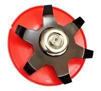 Disco De Corte De Mezcla De Jardinería De Repuesto Para De Cortacésped De Acero De Aleación Sólida De 8 Pulgadas Para Corte De Setos Altos Y Terrenos Fangosos