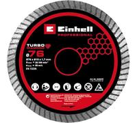 Disco de corte DIA de Ø76 x 10 x 1,7 mm (accesorio de corte de diamante, diámetro 76 mm, grosor: 1,8 mm, agujero de eje: 10 mm, para todas las cortadoras adecuadas)