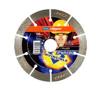 Disco de corte diamante segmentado norton 125mm - cortes invencibles