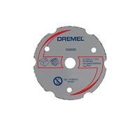 Disco de corte Dremel DSM500 para la sierra compacta DSM20, hoja de sierra circular con 20 mm de profundidad de corte para cortes rectos y de inmersión