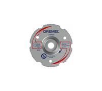 Disco de corte Dremel DSM600 para la sierra compacta DSM20, hoja de sierra circular con 20 mm de profundidad de corte para cortes rectos, de inmersión y al ras