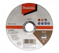 Disco de corte MAKITA acero inoxidable 115x1,2x22,23 mm D-65953