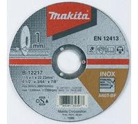 Disco de corte MAKITA acero inoxidable 115x1x22,23 mm B-12217