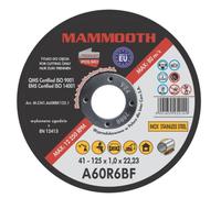 Disco de corte MAMMOOTH M.CI41.A60RBF.125.1/B