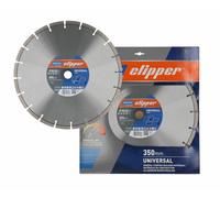 Disco de corte norton clipper pro universal laser 350mm, borde segment