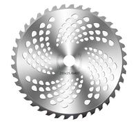 Disco de Corte para Desbrozadora 255 mm x 25.4 mm, Hoja de Sierra Circular TCT Universal Compatible con Desbrozadoras de Gasolina y Bateria para Cortar Ramas Gruesas y Maleza