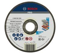 Disco de corte Rapido Multi Construction (Ø x Es: 115 x 1 mm, Orificio: 22,23 mm, Diámetro del disco: 115 milímetros (mm))