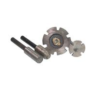 Disco de corte sinterizado de diamante de 1 pieza con diámetro exterior de 35 mm/22 mm for grabado y tallado de piedra.(OD 22mm)