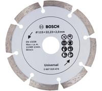 Bosch 2607019474 - Disco de diamante para materiales de construcción (diámetro de 115 mm)