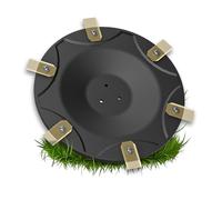 Disco de cuchillas Tuning para 6 cuchillas compatible con ECOVACS Goat O500, O800, O1200, G1-800, G1-2000, G1 - Disco de corte premium de fibra de vidrio reforzado para 6 cuchillas (disco de corte sin