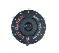 Disco de cuchillo compatible con ECOVACS Goat o500, o800, o1200 con protección, incluye 6 cuchillas, plato de cortacésped y plato de cuchillo, no bloquea la hierba, duradero y seguro