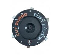 Disco de cuchillo compatible con EUFY E15/E18 con protección con 6 cuchillas - Robot cortacésped plato y plato de cuchillo, no bloquea la hierba, duradero y seguro