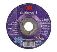 DISCO DE DESBASTE 3M CUBITRON 3 T27 115x7x22 mm P36+│PARA AMOLADORAS│10 Unidades (115x7x22 mm)