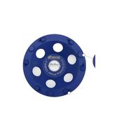 Disco De Diamante De Copa De 4,5 Y 5 Pulgadas Compatible Con SHDIATOOL, Disco De Pulido PCD Policristalino For Eliminar Pegamento De Recubrimiento Epoxi De Hormigón, 115/125 Mm.(5inch Round PCD)