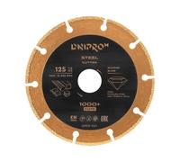 Disco de diamante Dnipro-M SteelCutter 125 mm 22,2 mm para trabajar metales