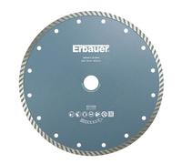 Disco de diamante turbo 230 mm erbauer
