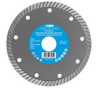 Disco de diamante turbo profesional de 230 mm Fervi D060/230
