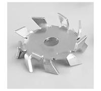 Disco de dispersión agitador tipo diente acero inoxidable 304, impulsor laboratorio, placa redonda, 1 unidad Equipamiento de laboratorio