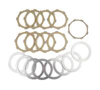 Disco de embrague Accesorios De Motocicleta Kit Embrague Acero Y Placas Fricción Para Honda VF500C Para Magna V30 1984-1985 VF500F Para Interceptor 1984-1986
