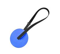 Disco de entrenamiento de fútbol flexible y ajustable, herramienta de práctica para hockey, fútbol, béisbol, placa con correas ajustables