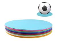 Disco de entrenamiento de fútbol, placa de práctica de agilidad antideslizante, equipo de entrenamiento de fútbol, disco multifuncional para ejercicios de fútbol, mejora de velocidad y agilidad, disco