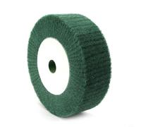 Disco de fibra de nailon de 6 pulgadas y 320 disco de pulido no tejido para desbarbar, eliminar el óxido y pintar para trabajar metales, lijado y pulido en seco, trabajo de contorno, construcción