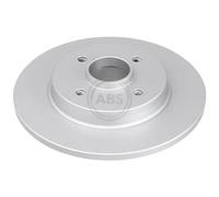 ABS All Brake Systems Disco de freno 17835 saburral macizo para Citroën/Peugeot (eje trasero)