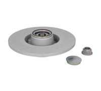 Disco de freno ATE 24.0111-0180.2 trasero, macizo, 1 Pieza