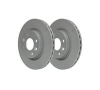 Disco De Freno Ate 24-0121-0106-1 para Nissan Renault Dacia Eje Delantero