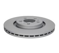 Disco de freno ATE 24.0122-0150.1 delantero, ventilado , altamente carbonizado, 1 Pieza