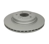 Disco de freno ATE 24.0122-0228.1 trasero, ventilado , altamente carbonizado, 1 Pieza