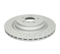 Disco de freno ATE 24.0122-0297.1 trasero, ventilado , altamente carbonizado, 1 Pieza