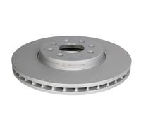 Disco de freno ATE 24.0125-0198.1 delantero, ventilado , altamente carbonizado, 1 Pieza