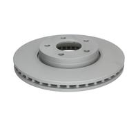 Disco de freno ATE 24.0125-0203.1 delantero, ventilado , altamente carbonizado, 1 Pieza