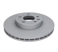 ATE Disco de freno 24.0126-0115.1 delantero ventilado altamente carbonizado 1 pieza