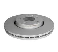 Disco de freno ATE 24.0128-0125.1 delantero, ventilado , altamente carbonizado, 1 Pieza