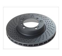 Disco de freno ATE 24.0128-0131.1 delantero, ventilado , altamente carbonizado, 1 Pieza