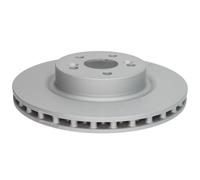 Disco de freno ATE 24.0128-0223.1 delantero, ventilado , altamente carbonizado, 1 Pieza