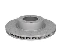Disco de freno ATE 24.0128-0246.1 delantero, ventilado , altamente carbonizado, 1 Pieza