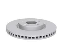 Disco de freno ATE 24.0128-0258.1 delantero, ventilado , altamente carbonizado, 1 Pieza