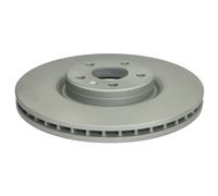 ATE Disco de freno 24.0128-0313.1 delantero, ventilado, altamente carbonizado, 1 pieza