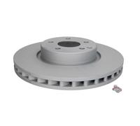 Disco de freno ATE 24.0132-0101.1 delantero, ventilado , altamente carbonizado, 1 Pieza