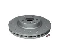 Disco de freno ATE 24.0132-0153.1 delantero, ventilado , altamente carbonizado, 1 Pieza