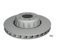 Disco de freno ATE 24.0132-0161.2 delantero, ventilado , altamente carbonizado, 1 Pieza