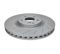 Disco de freno ATE 24.0132-0180.1 delantero, ventilado , altamente carbonizado, 1 Pieza