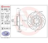 Disco de freno AUDI A3 1.2 TSI 08.A202.1X