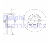 Disco De Freno BG2297 DELPHI Para LAND ROVER